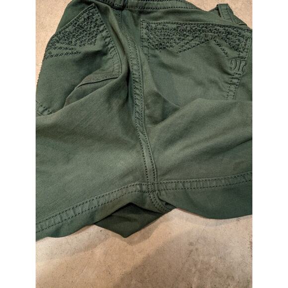 Miss Me Jeans Mid Rise Skinny Green Women's 33 Denim Pants - Picture 5 of 7